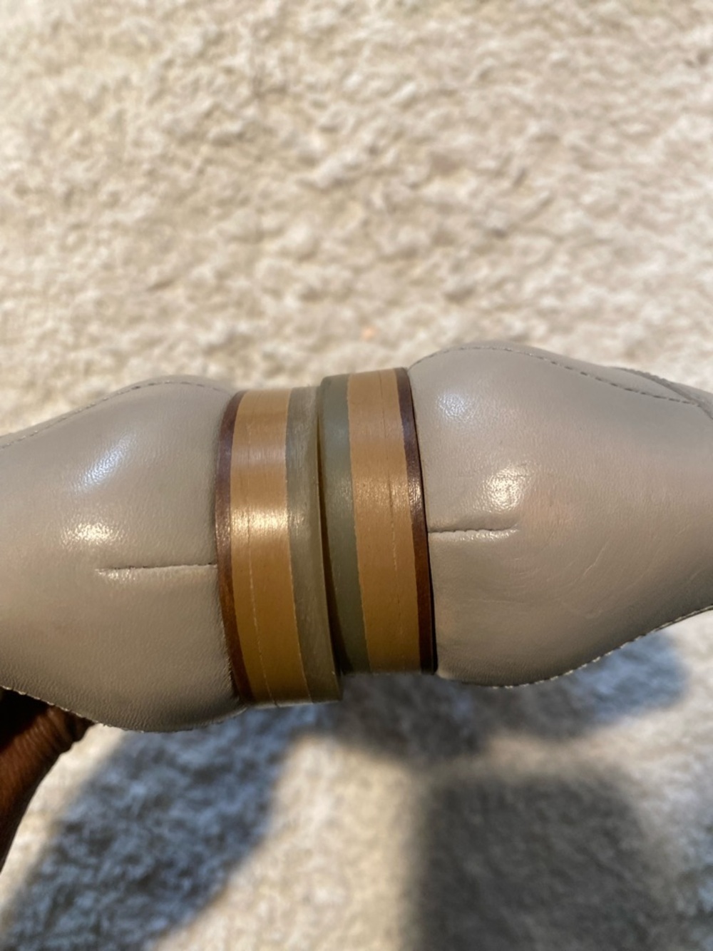 Cole Haan Women’s Leather Loafers in Light Taupe - Picture 5 of 8